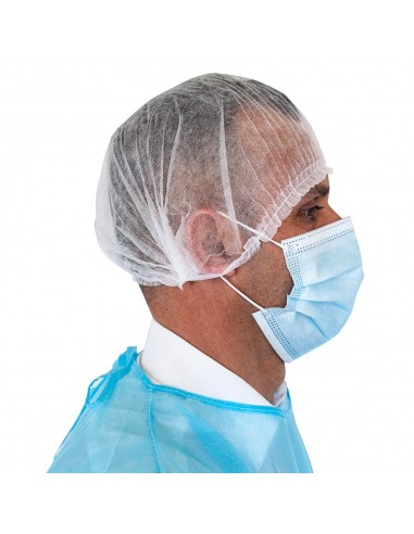 Chirurgische Maske rechtes Profil