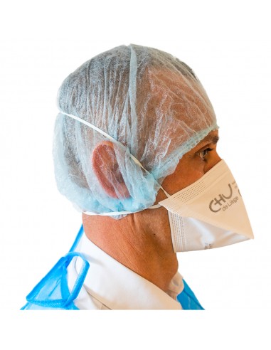 Masque FFP2 100 % français personnalisable profil droit