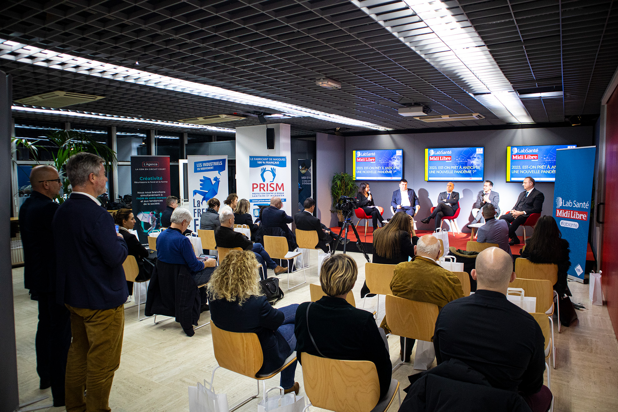 Le public du débat Labsanté
