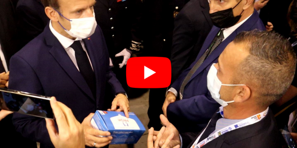 Reunión con Emmanuel Macron