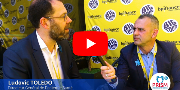 Ludovic TOLEDO (DG Dedienne Santé) : " On promeut avec PRISM le fabriqué local, le made in France "
