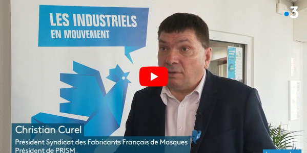 Le syndicat français de masques adresse un courrier au Président de la République pour interpeller sur la situation économique des industriels français
