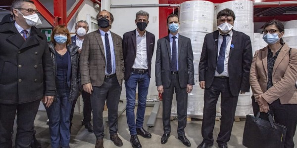 Visita del Prefecto del Hérault a los locales del PRISM