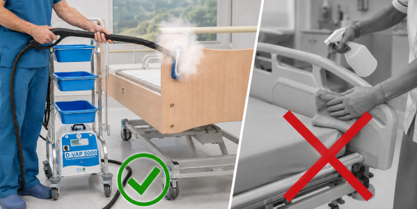 Désinfection vapeur ou chimique : faut-il choisir ?